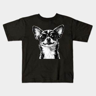 Chihuahua Mom Dad Dog Animal Lover Kids T-Shirt